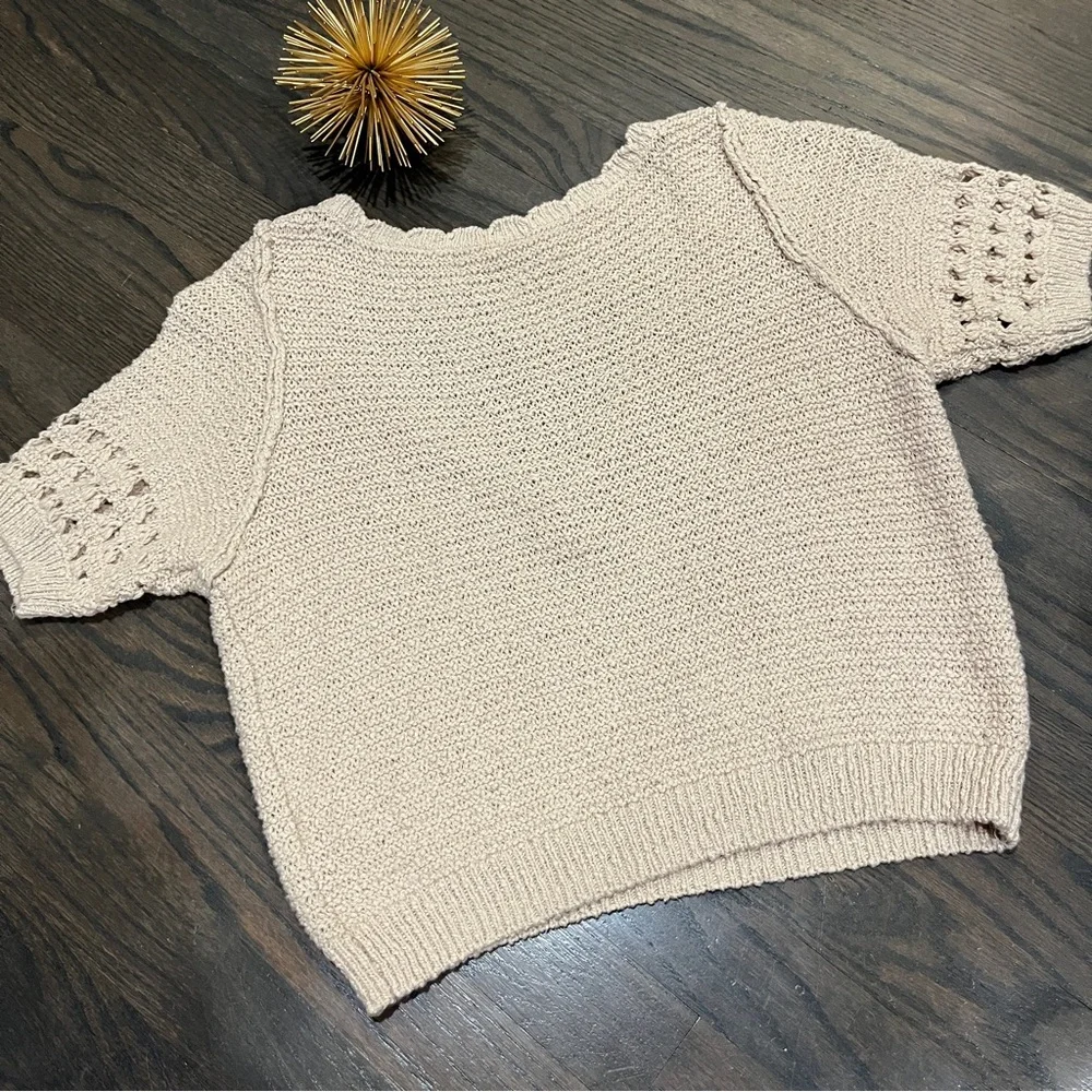 Free People Bree Pullover in Summer Khaki Size XS - Picture 8 of 8